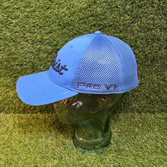 New Era Titleist FJ Blue Baseball Cap Sz Medium/Large - Picture 4 of 8